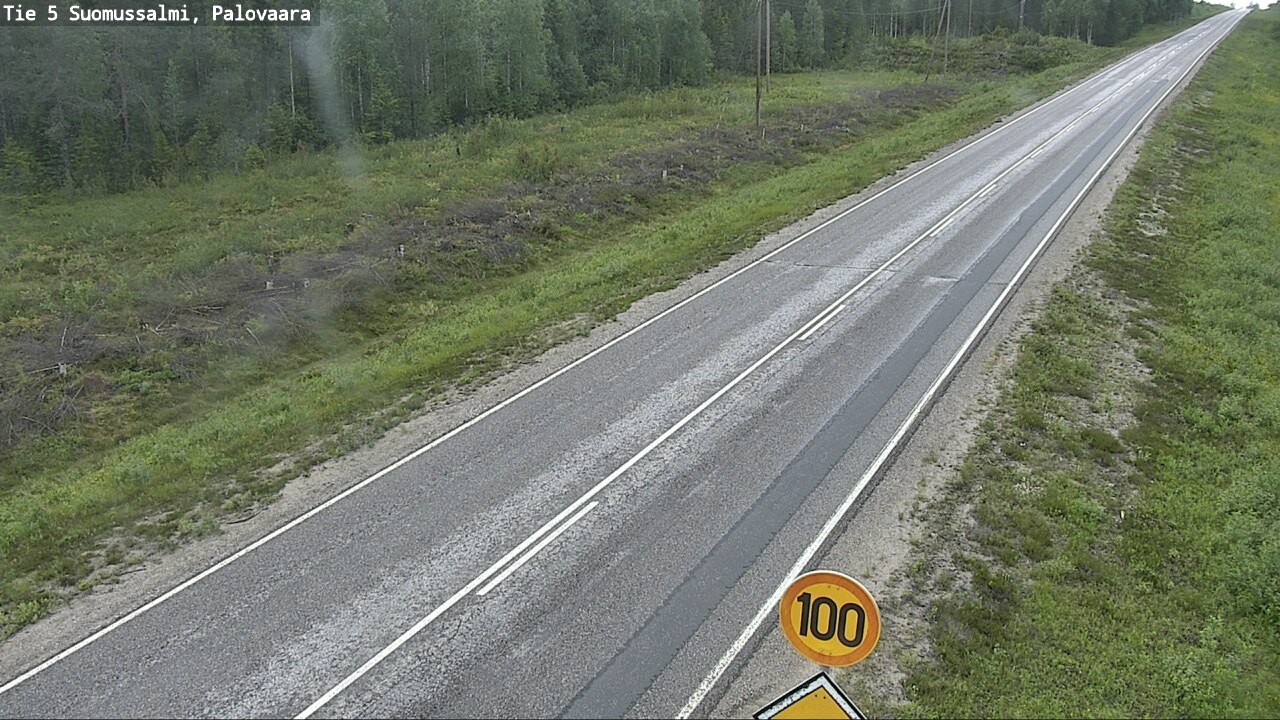 Kelikamerat Kuva Tie 5 Suomussalmi, Palovaara, Suomussalmi, Kainuu