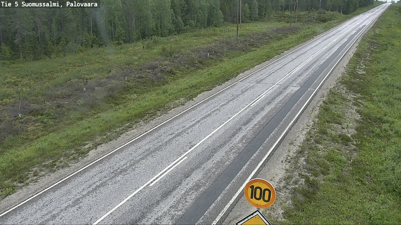 Kelikamerat Kuva Tie 5 Suomussalmi, Palovaara, Suomussalmi, Kainuu