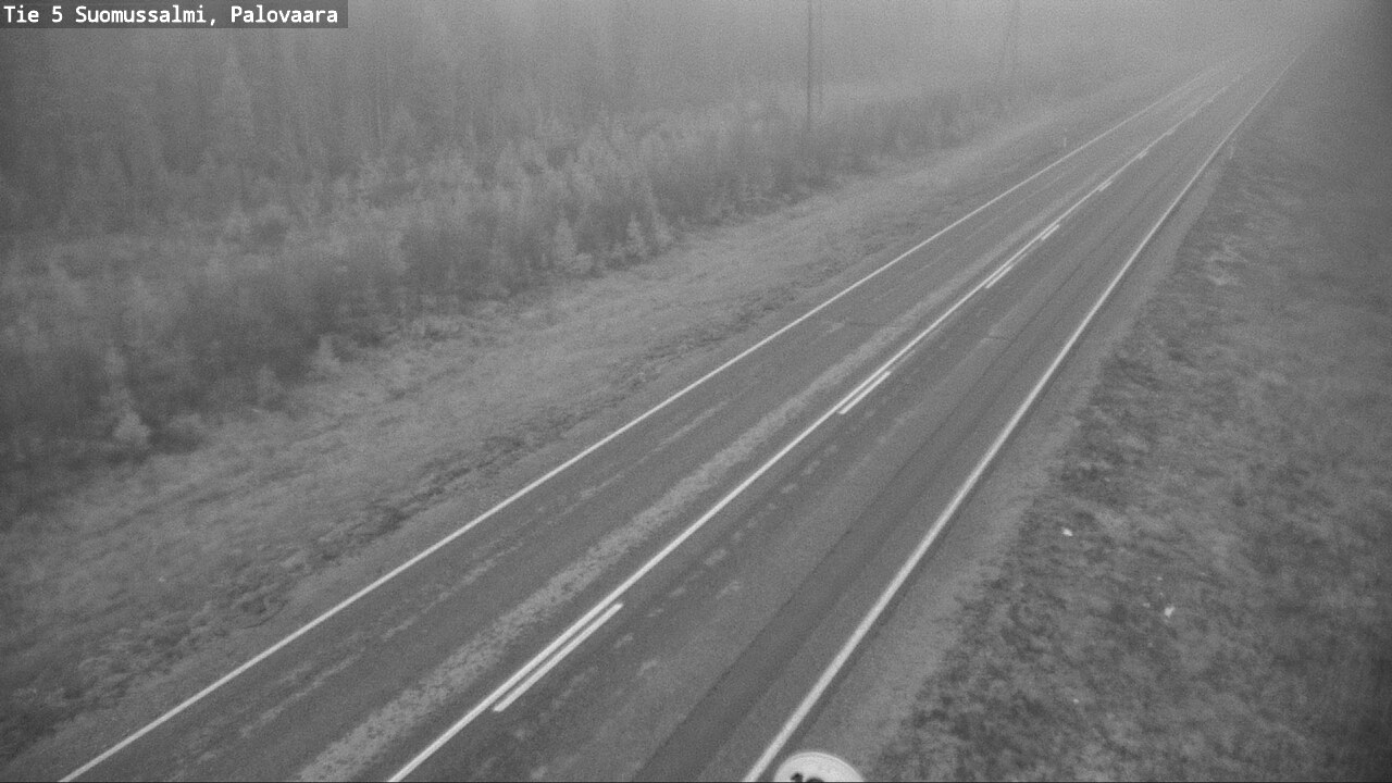 Kelikamerat Kuva Tie 5 Suomussalmi, Palovaara, Suomussalmi, Kainuu