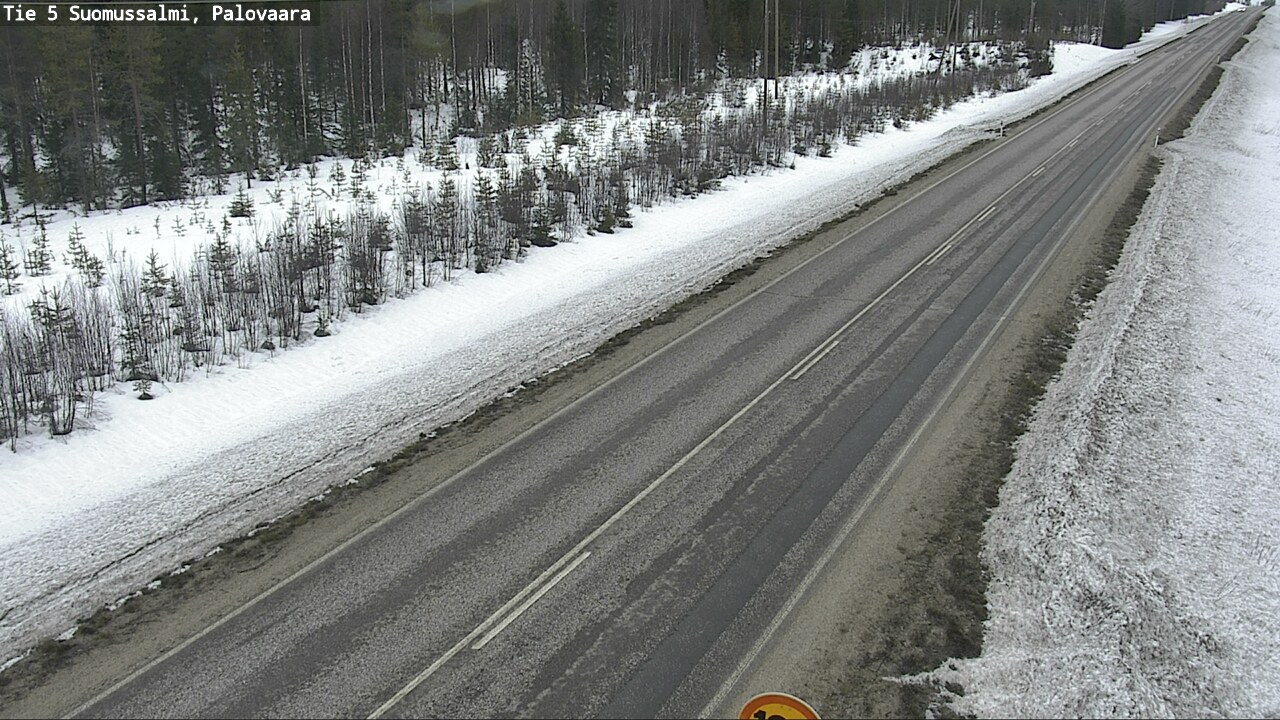 Kelikamerat Kuva Tie 5 Suomussalmi, Palovaara, Suomussalmi, Kainuu