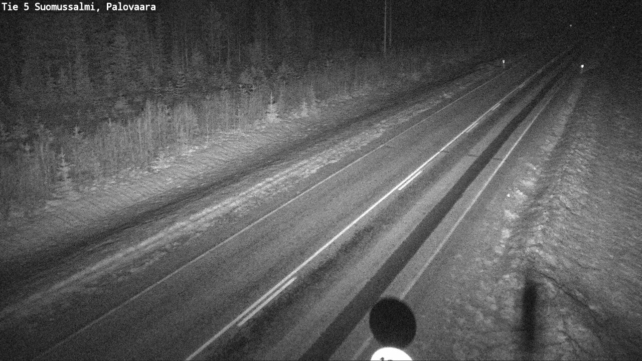 Weather Camera Image Road 5 Suomussalmi, Palovaara, Suomussalmi, Kainuu