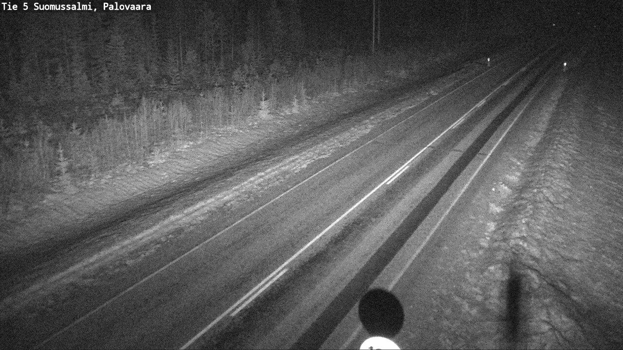 Weather Camera Image Road 5 Suomussalmi, Palovaara, Suomussalmi, Kainuu