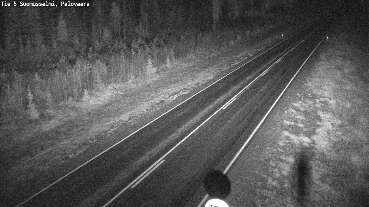 Kelikamerat Kuva Tie 5 Suomussalmi, Palovaara, Suomussalmi, Kainuu