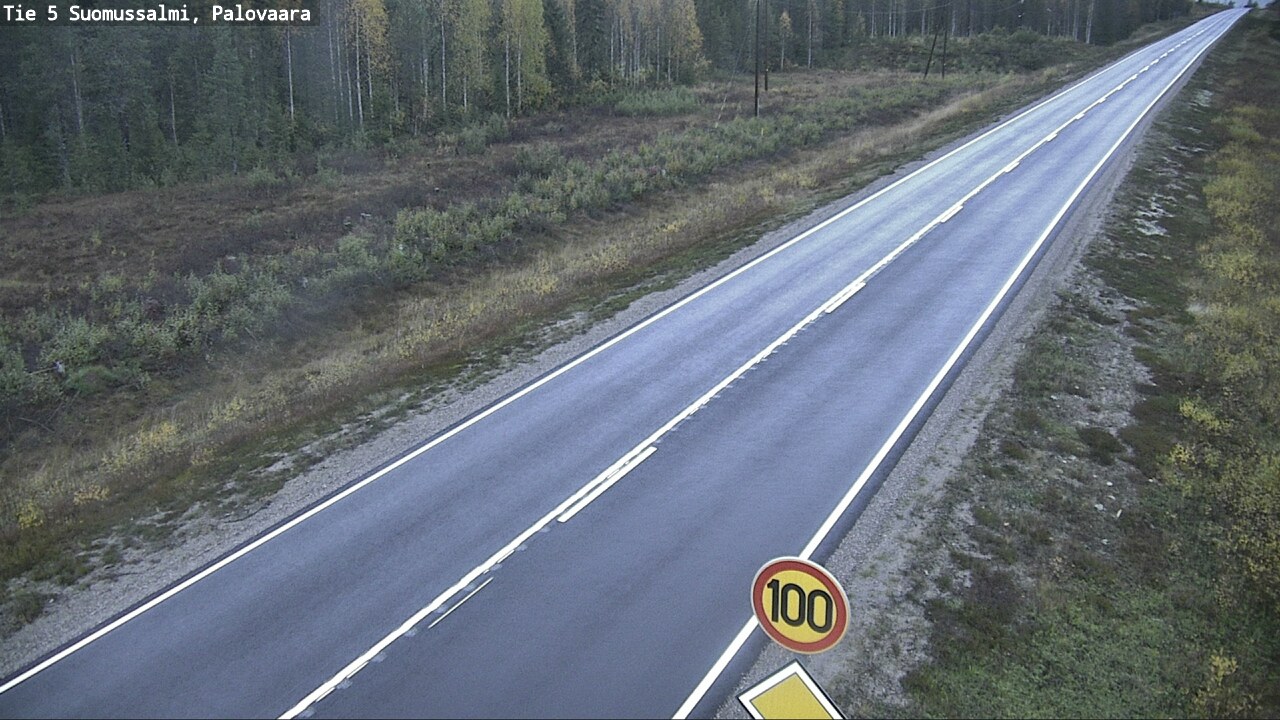 Kelikamerat Kuva Tie 5 Suomussalmi, Palovaara, Suomussalmi, Kainuu