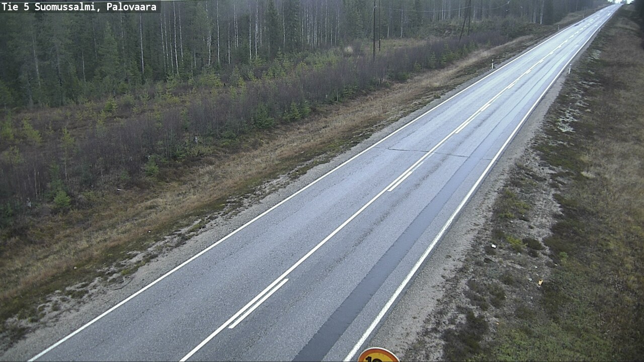 Kelikamerat Kuva Tie 5 Suomussalmi, Palovaara, Suomussalmi, Kainuu