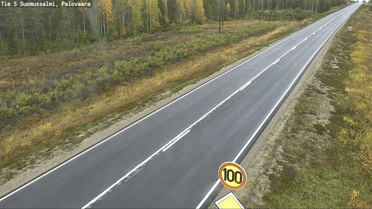 Kelikamerat Kuva Tie 5 Suomussalmi, Palovaara, Suomussalmi, Kainuu