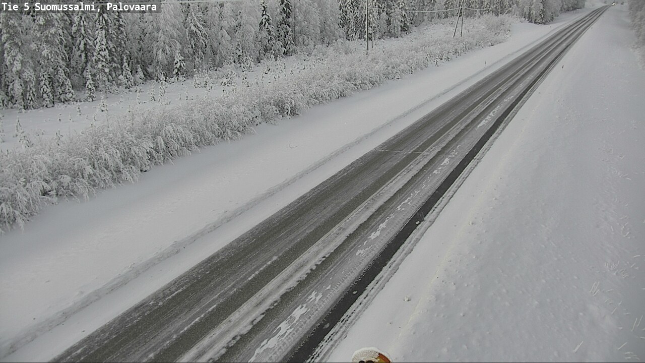 Kelikamerat Kuva Tie 5 Suomussalmi, Palovaara, Suomussalmi, Kainuu