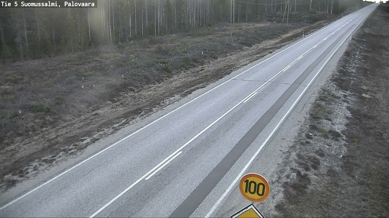 Kelikamerat Kuva Tie 5 Suomussalmi, Palovaara, Suomussalmi, Kainuu