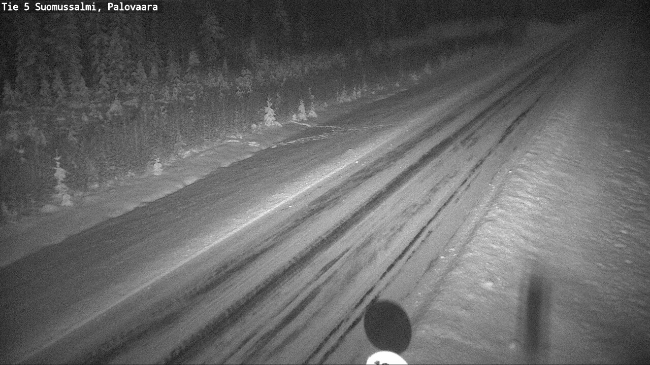 Weather Camera Image Road 5 Suomussalmi, Palovaara, Suomussalmi, Kainuu