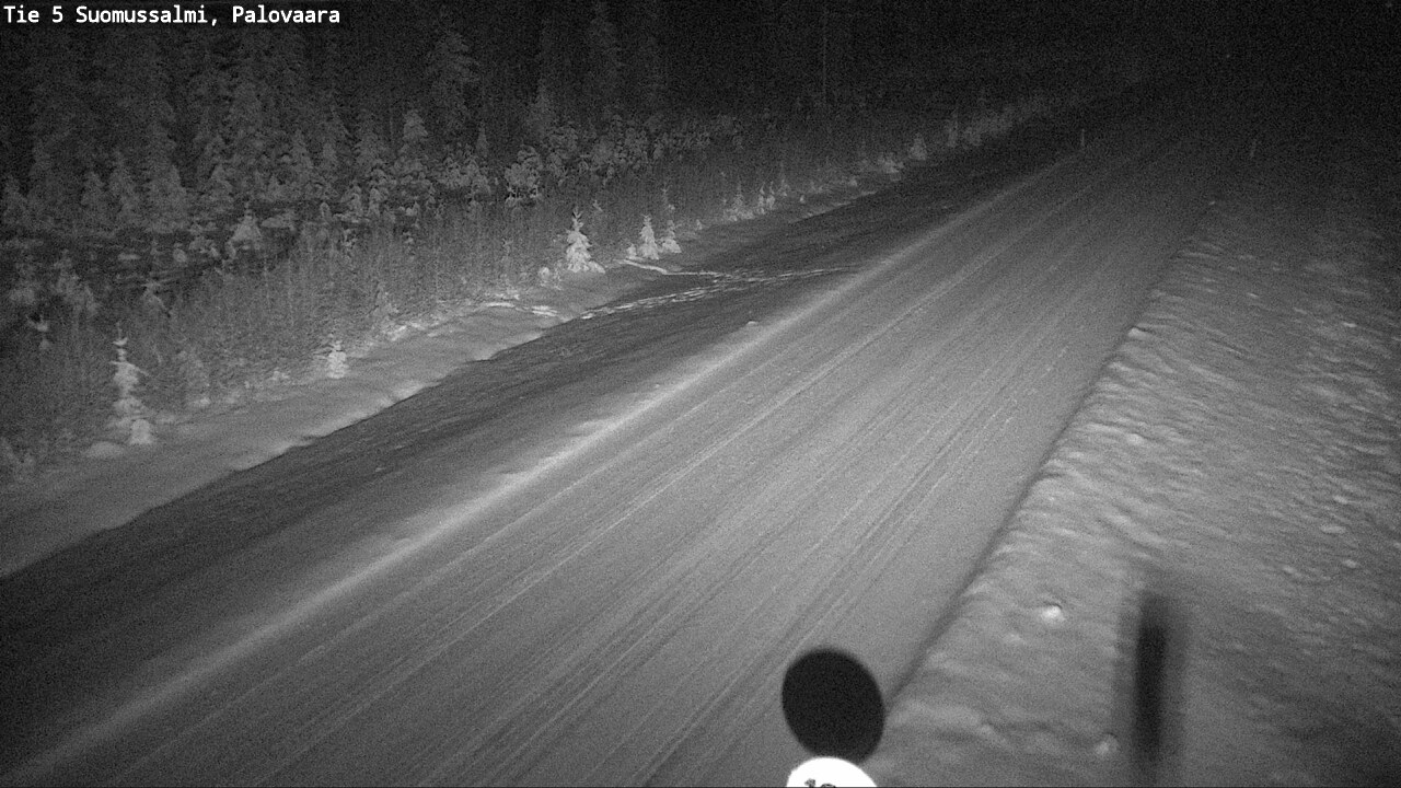 Weather Camera Image Road 5 Suomussalmi, Palovaara, Suomussalmi, Kainuu