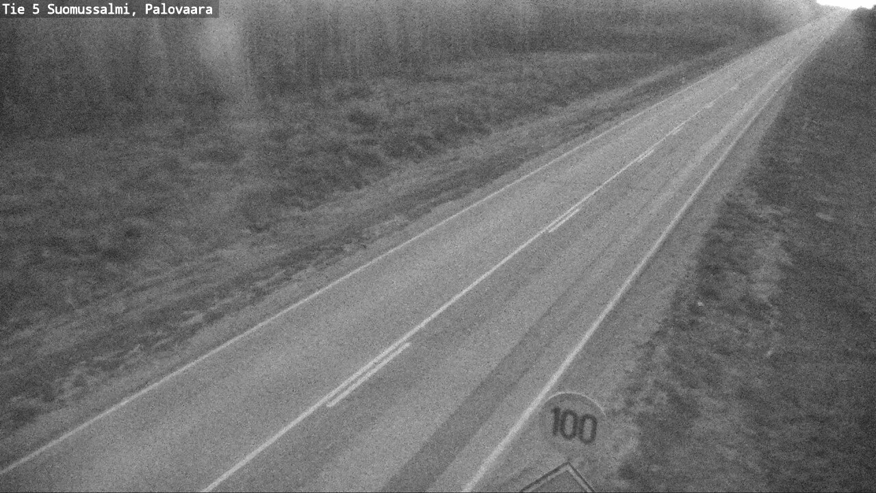 Kelikamerat Kuva Tie 5 Suomussalmi, Palovaara, Suomussalmi, Kainuu