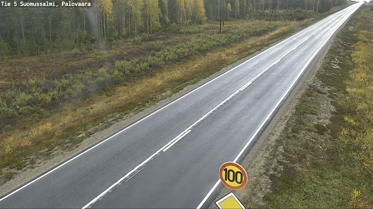 Kelikamerat Kuva Tie 5 Suomussalmi, Palovaara, Suomussalmi, Kainuu