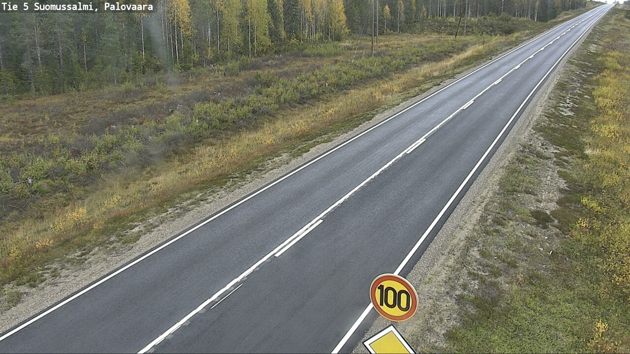 Kelikamerat Kuva Tie 5 Suomussalmi, Palovaara, Suomussalmi, Kainuu