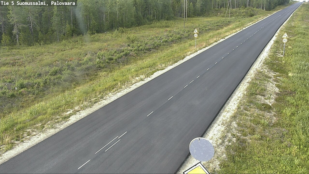 Kelikamerat Kuva Tie 5 Suomussalmi, Palovaara, Suomussalmi, Kainuu
