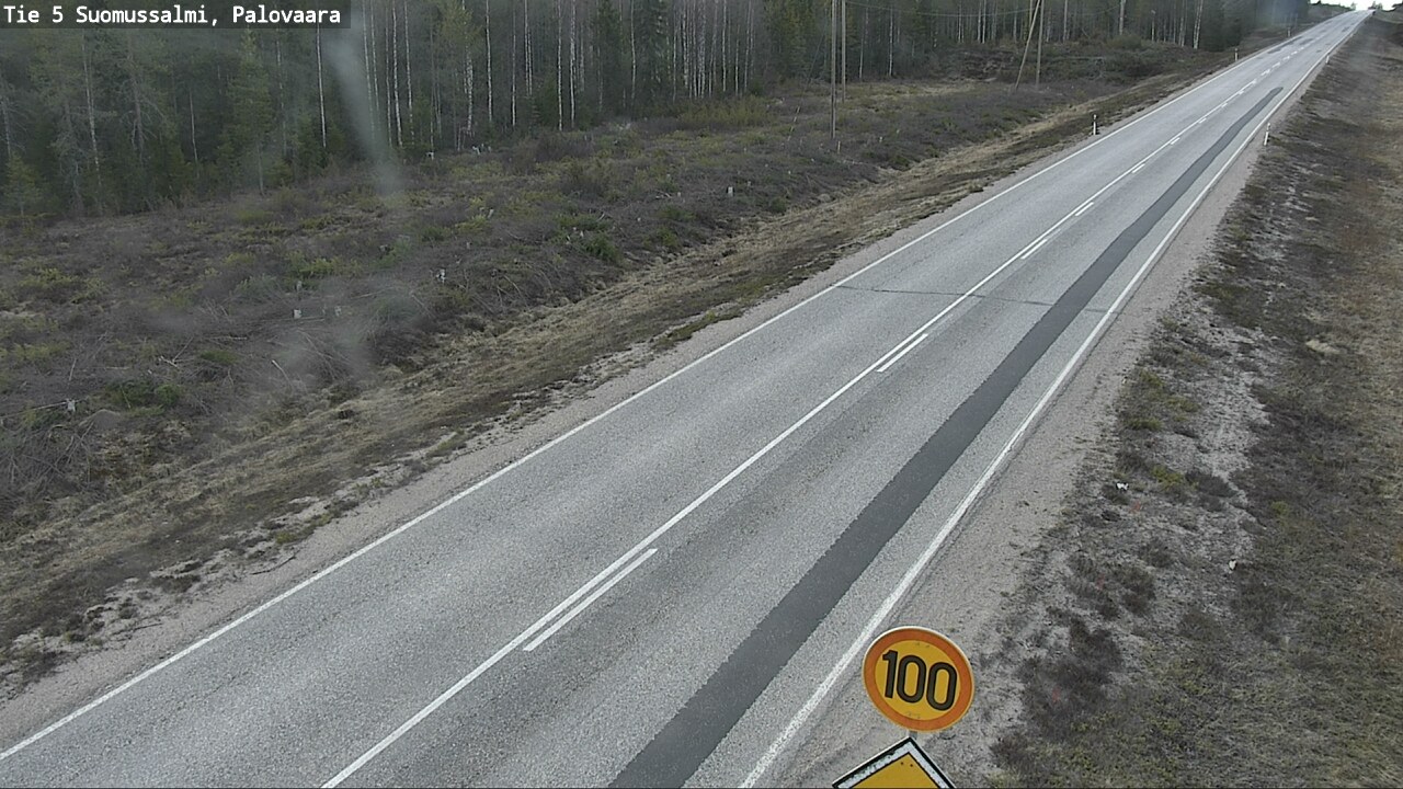Kelikamerat Kuva Tie 5 Suomussalmi, Palovaara, Suomussalmi, Kainuu
