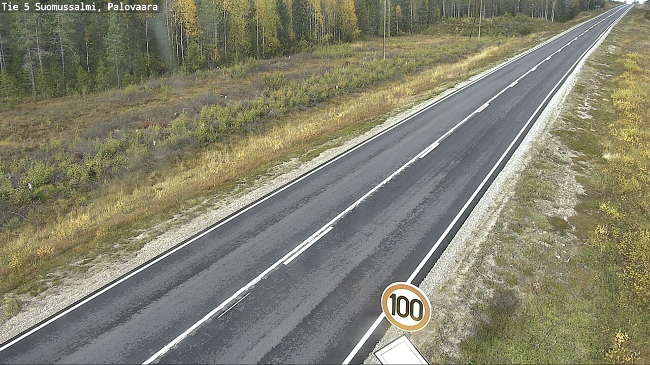 Kelikamerat Kuva Tie 5 Suomussalmi, Palovaara, Suomussalmi, Kainuu