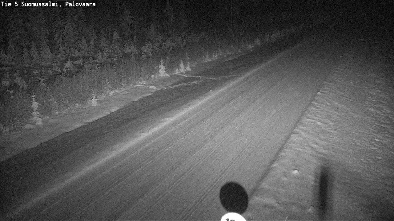 Weather Camera Image Road 5 Suomussalmi, Palovaara, Suomussalmi, Kainuu