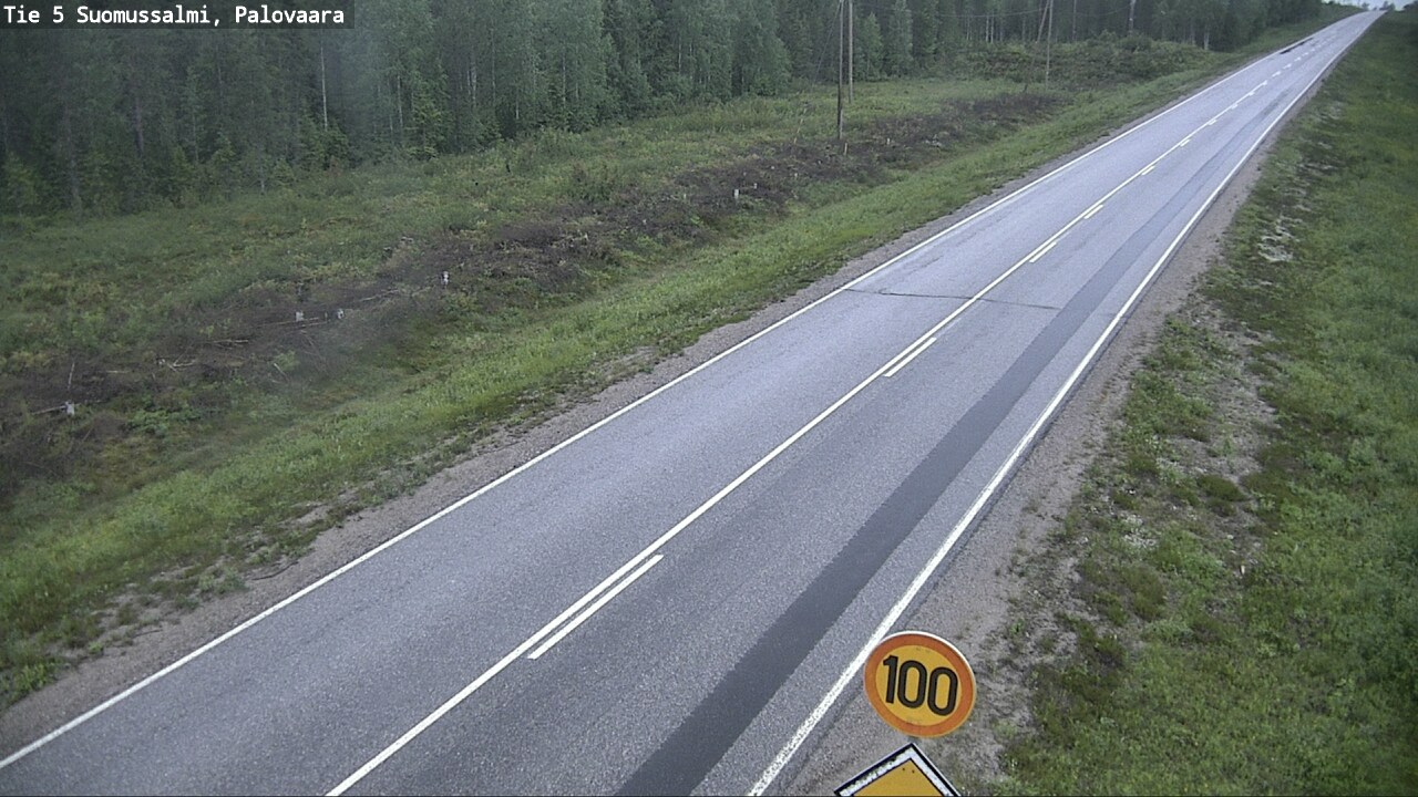 Kelikamerat Kuva Tie 5 Suomussalmi, Palovaara, Suomussalmi, Kainuu