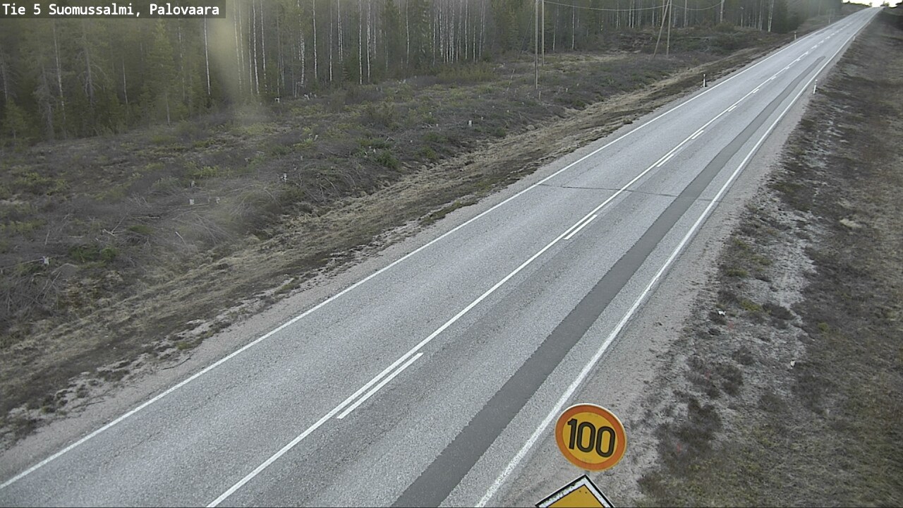 Kelikamerat Kuva Tie 5 Suomussalmi, Palovaara, Suomussalmi, Kainuu