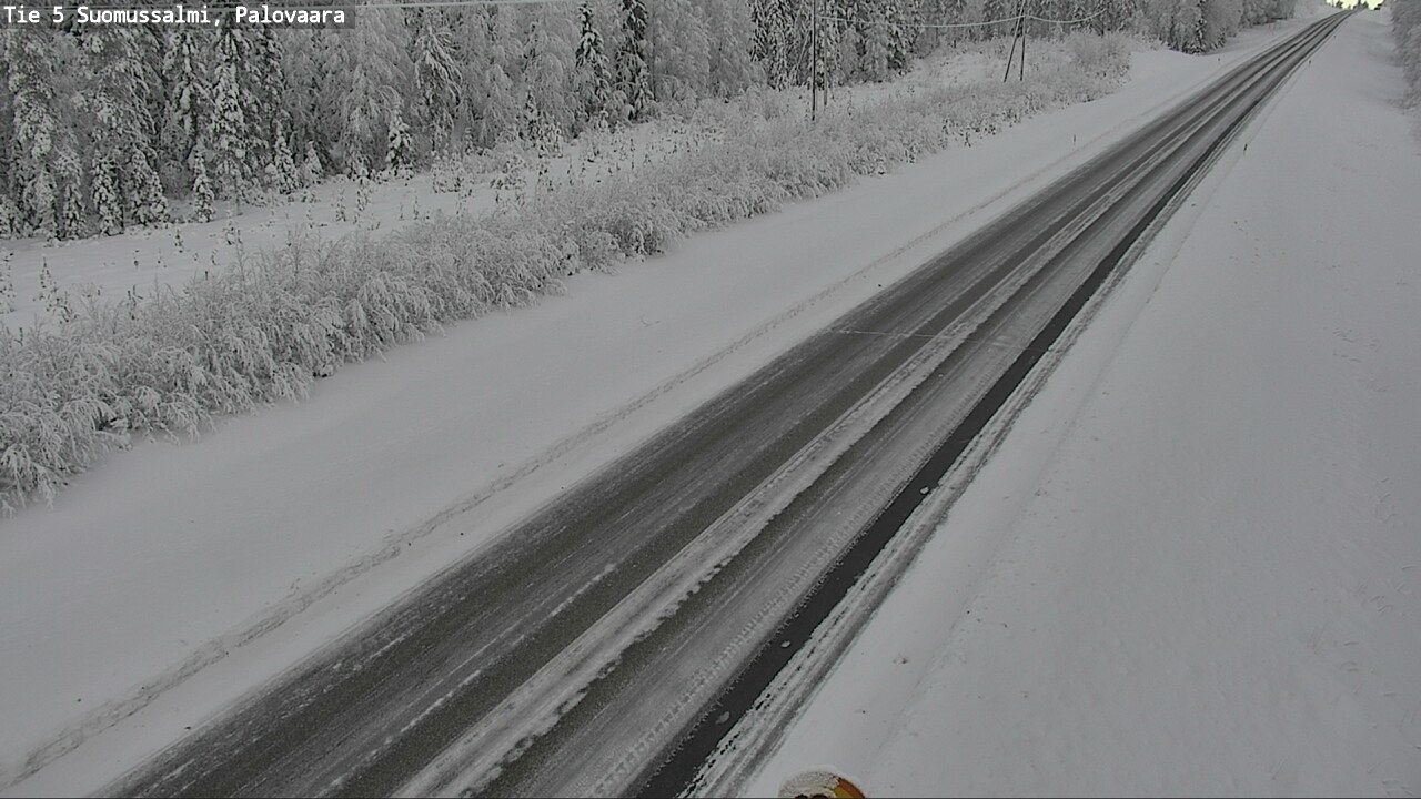 Weather Camera Image Road 5 Suomussalmi, Palovaara, Suomussalmi, Kainuu