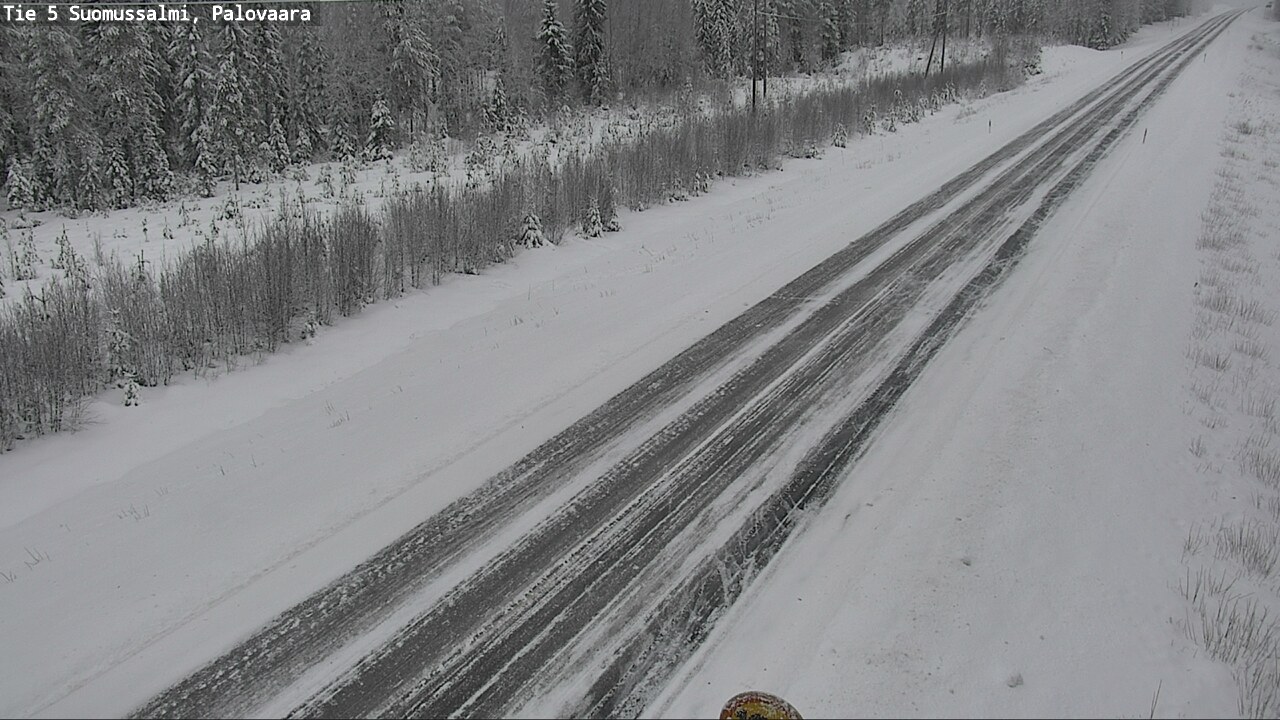 Weather Camera Image Road 5 Suomussalmi, Palovaara, Suomussalmi, Kainuu