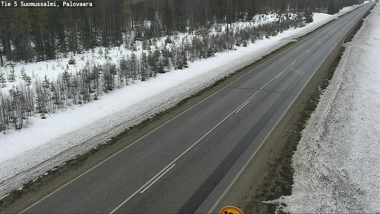 Kelikamerat Kuva Tie 5 Suomussalmi, Palovaara, Suomussalmi, Kainuu