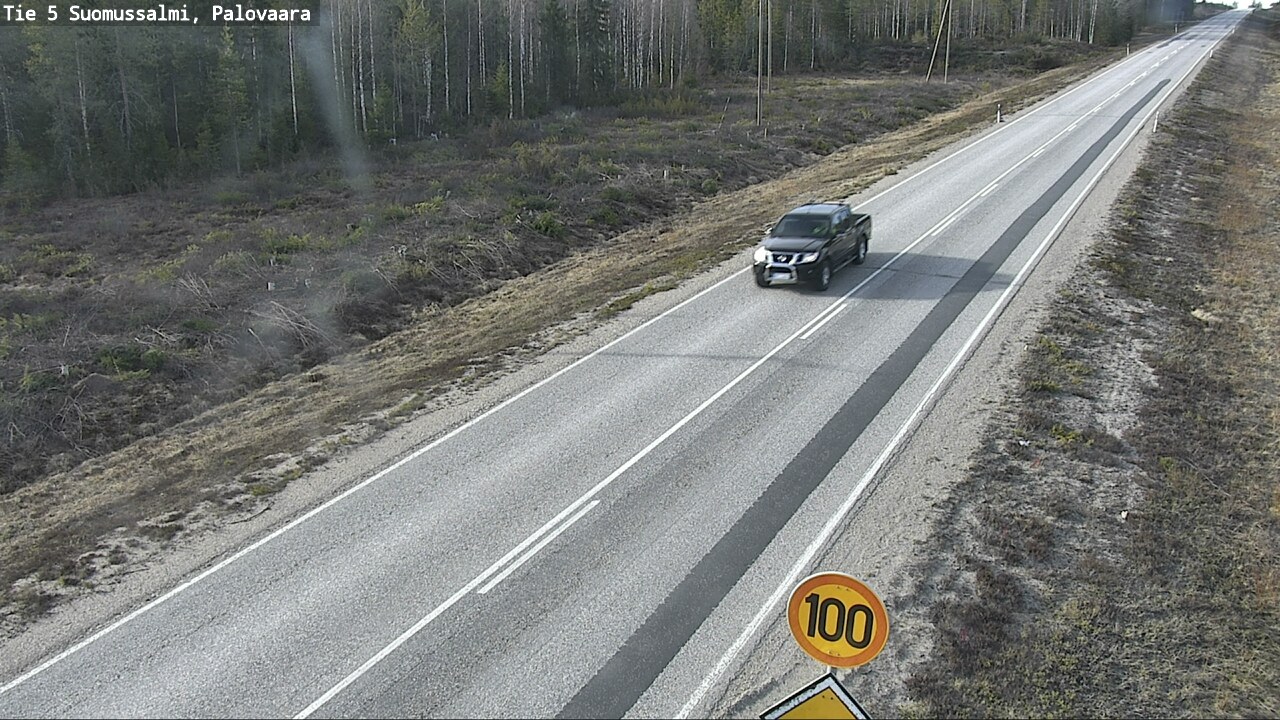 Kelikamerat Kuva Tie 5 Suomussalmi, Palovaara, Suomussalmi, Kainuu