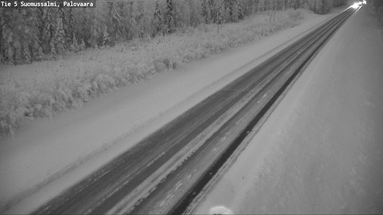 Kelikamerat Kuva Tie 5 Suomussalmi, Palovaara, Suomussalmi, Kainuu