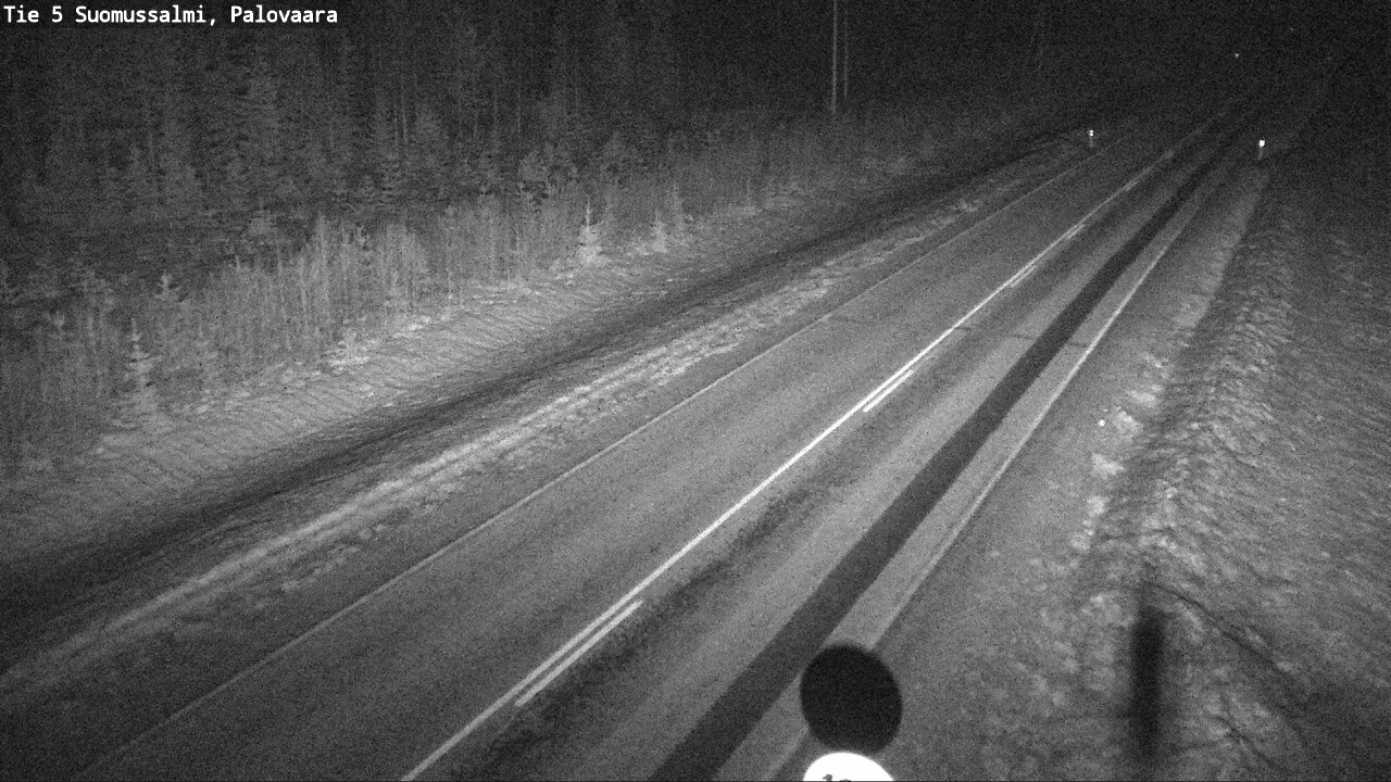 Weather Camera Image Road 5 Suomussalmi, Palovaara, Suomussalmi, Kainuu