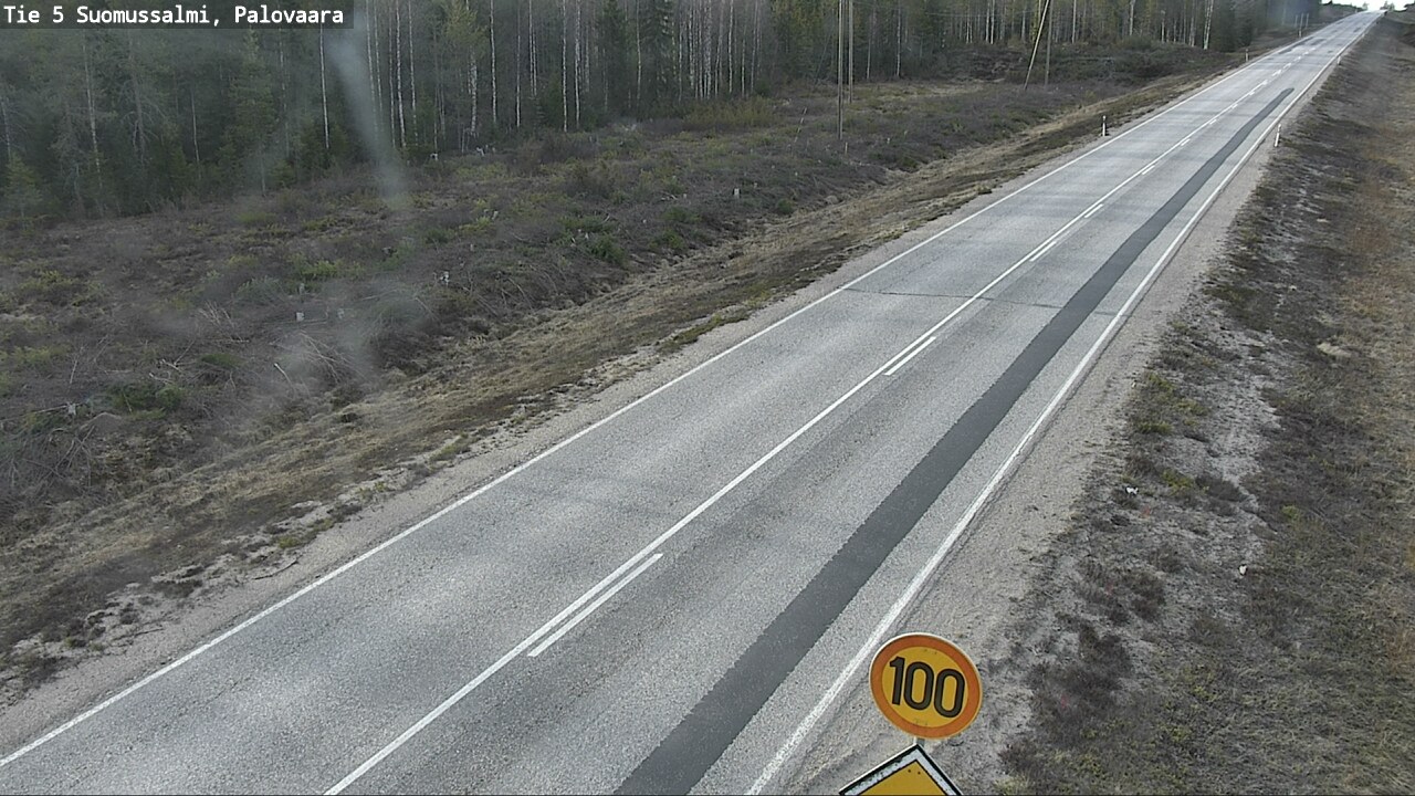 Kelikamerat Kuva Tie 5 Suomussalmi, Palovaara, Suomussalmi, Kainuu