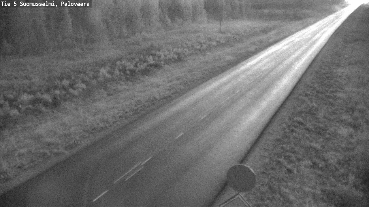 Kelikamerat Kuva Tie 5 Suomussalmi, Palovaara, Suomussalmi, Kainuu