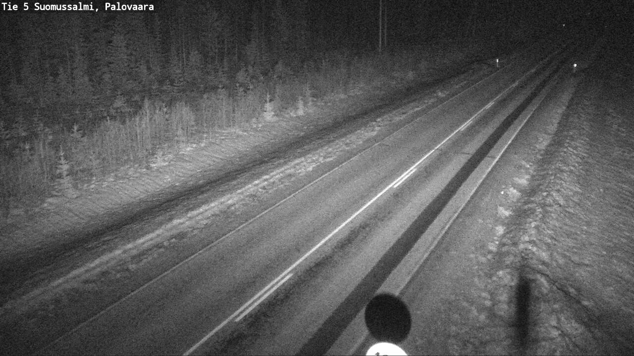 Weather Camera Image Road 5 Suomussalmi, Palovaara, Suomussalmi, Kainuu