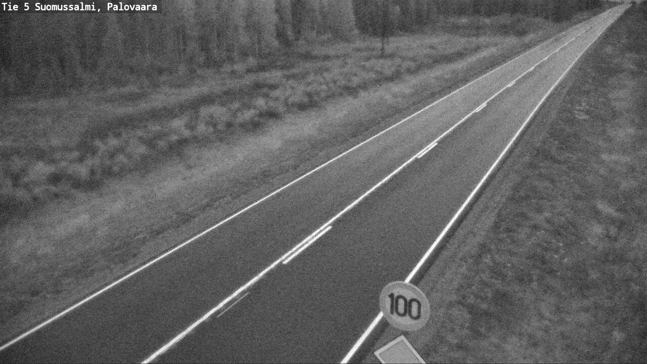 Kelikamerat Kuva Tie 5 Suomussalmi, Palovaara, Suomussalmi, Kainuu