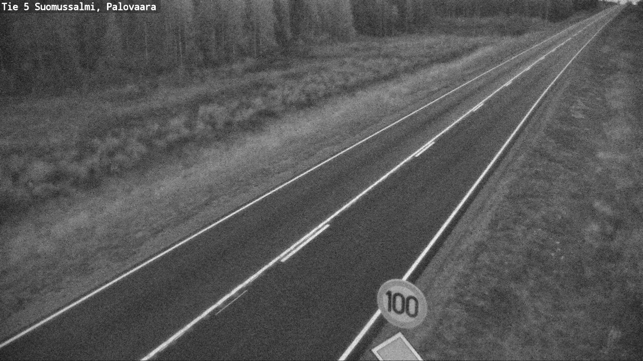 Kelikamerat Kuva Tie 5 Suomussalmi, Palovaara, Suomussalmi, Kainuu