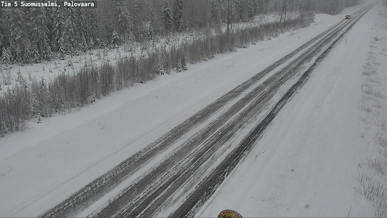 Weather Camera Image Road 5 Suomussalmi, Palovaara, Suomussalmi, Kainuu