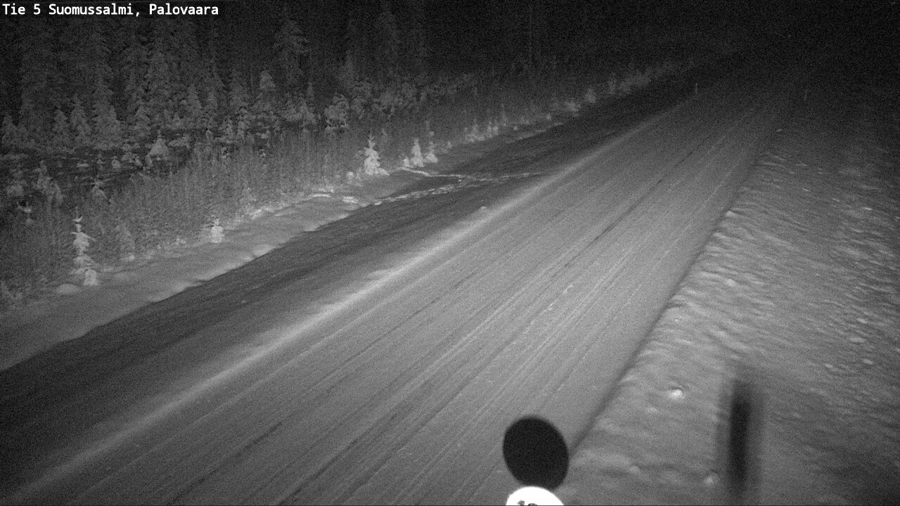 Weather Camera Image Road 5 Suomussalmi, Palovaara, Suomussalmi, Kainuu