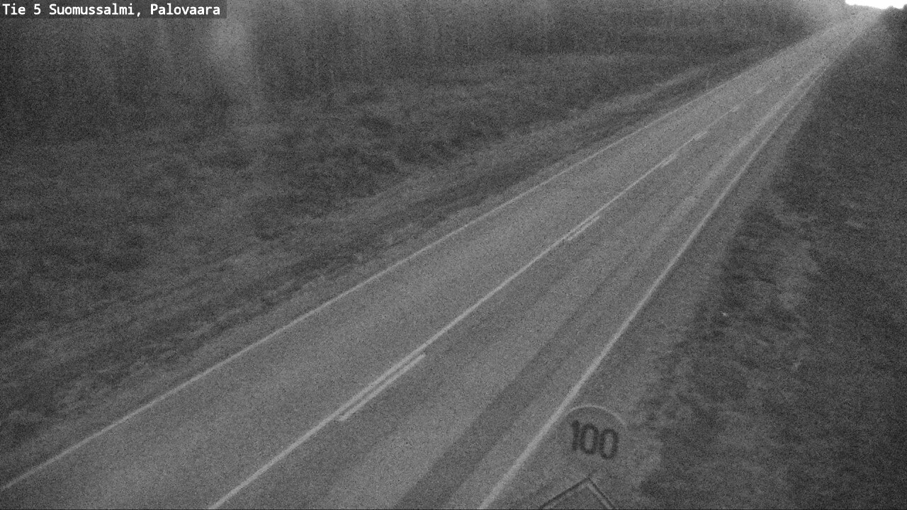 Kelikamerat Kuva Tie 5 Suomussalmi, Palovaara, Suomussalmi, Kainuu