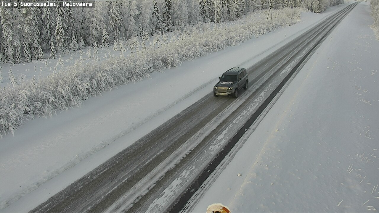 Kelikamerat Kuva Tie 5 Suomussalmi, Palovaara, Suomussalmi, Kainuu