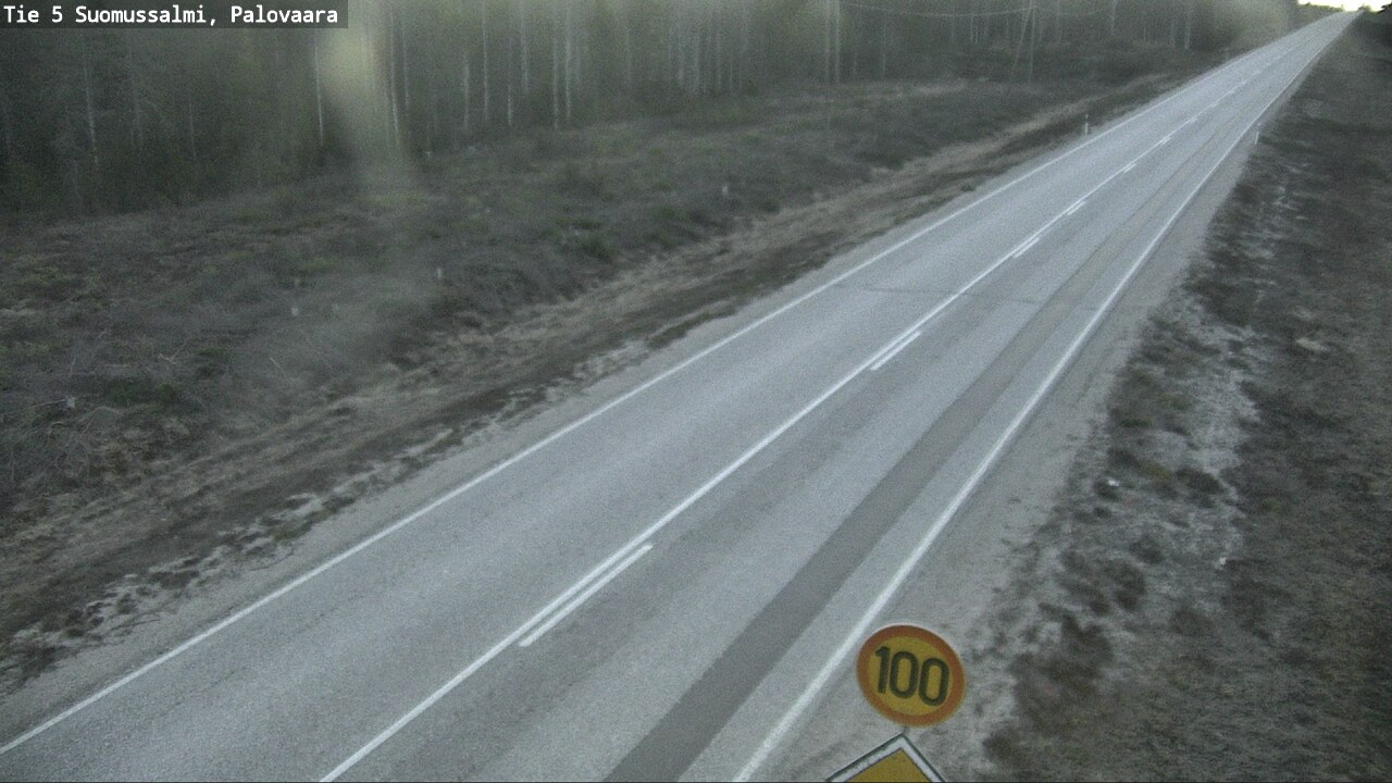 Kelikamerat Kuva Tie 5 Suomussalmi, Palovaara, Suomussalmi, Kainuu