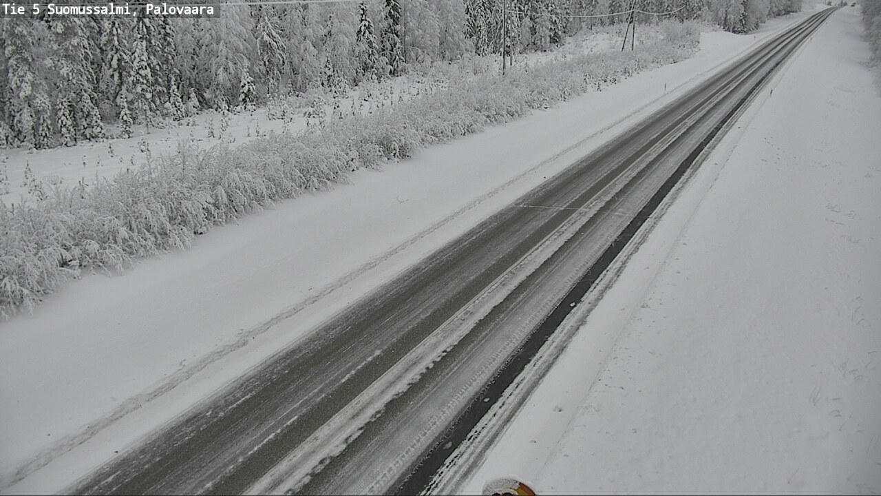 Kelikamerat Kuva Tie 5 Suomussalmi, Palovaara, Suomussalmi, Kainuu