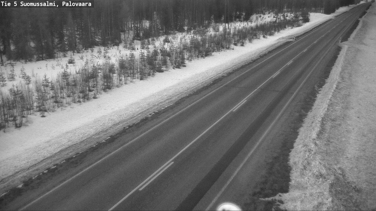 Kelikamerat Kuva Tie 5 Suomussalmi, Palovaara, Suomussalmi, Kainuu