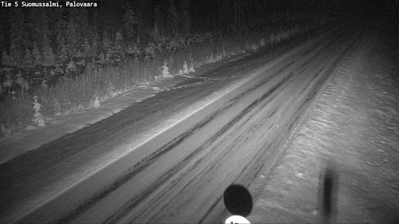 Weather Camera Image Road 5 Suomussalmi, Palovaara, Suomussalmi, Kainuu