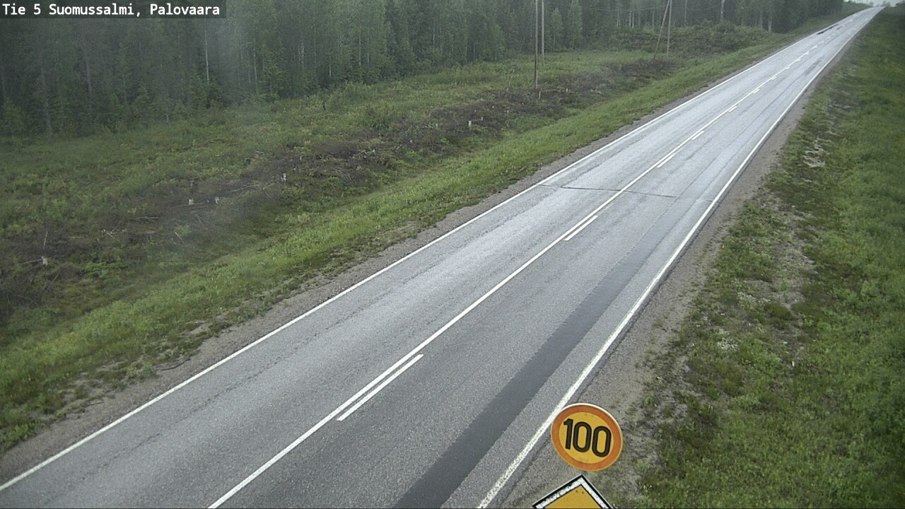 Kelikamerat Kuva Tie 5 Suomussalmi, Palovaara, Suomussalmi, Kainuu