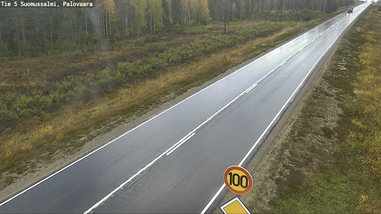 Kelikamerat Kuva Tie 5 Suomussalmi, Palovaara, Suomussalmi, Kainuu
