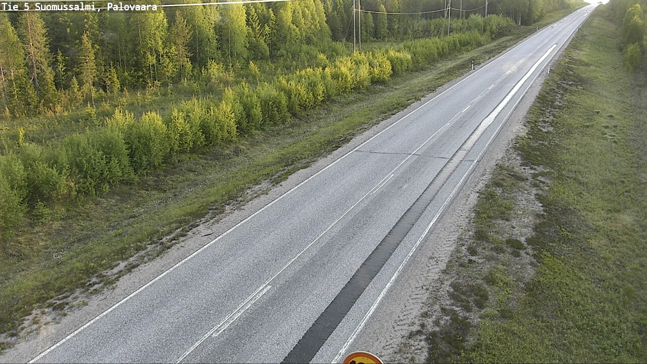 Kelikamerat Kuva Tie 5 Suomussalmi, Palovaara, Suomussalmi, Kainuu