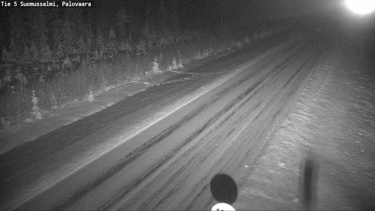 Weather Camera Image Road 5 Suomussalmi, Palovaara, Suomussalmi, Kainuu