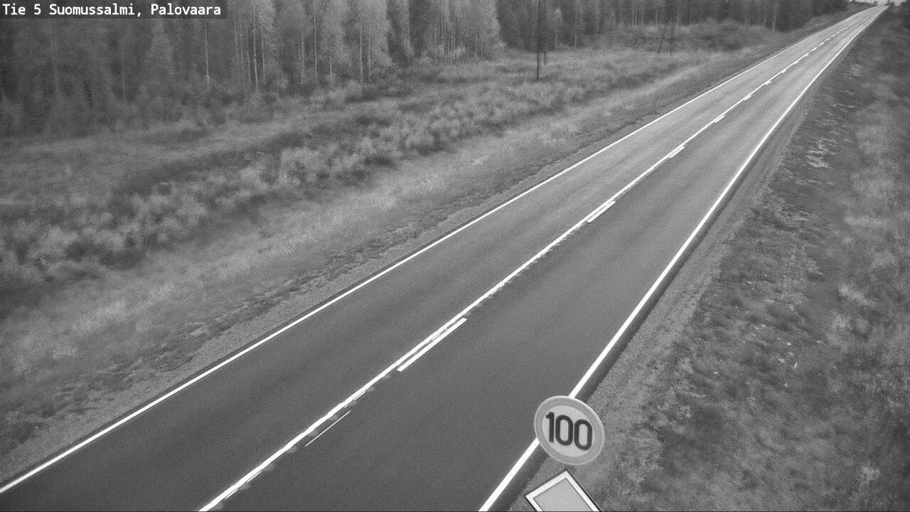 Kelikamerat Kuva Tie 5 Suomussalmi, Palovaara, Suomussalmi, Kainuu