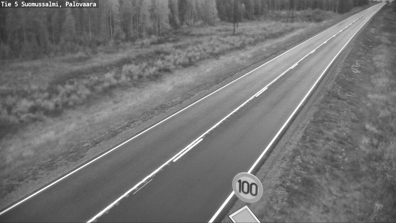 Kelikamerat Kuva Tie 5 Suomussalmi, Palovaara, Suomussalmi, Kainuu