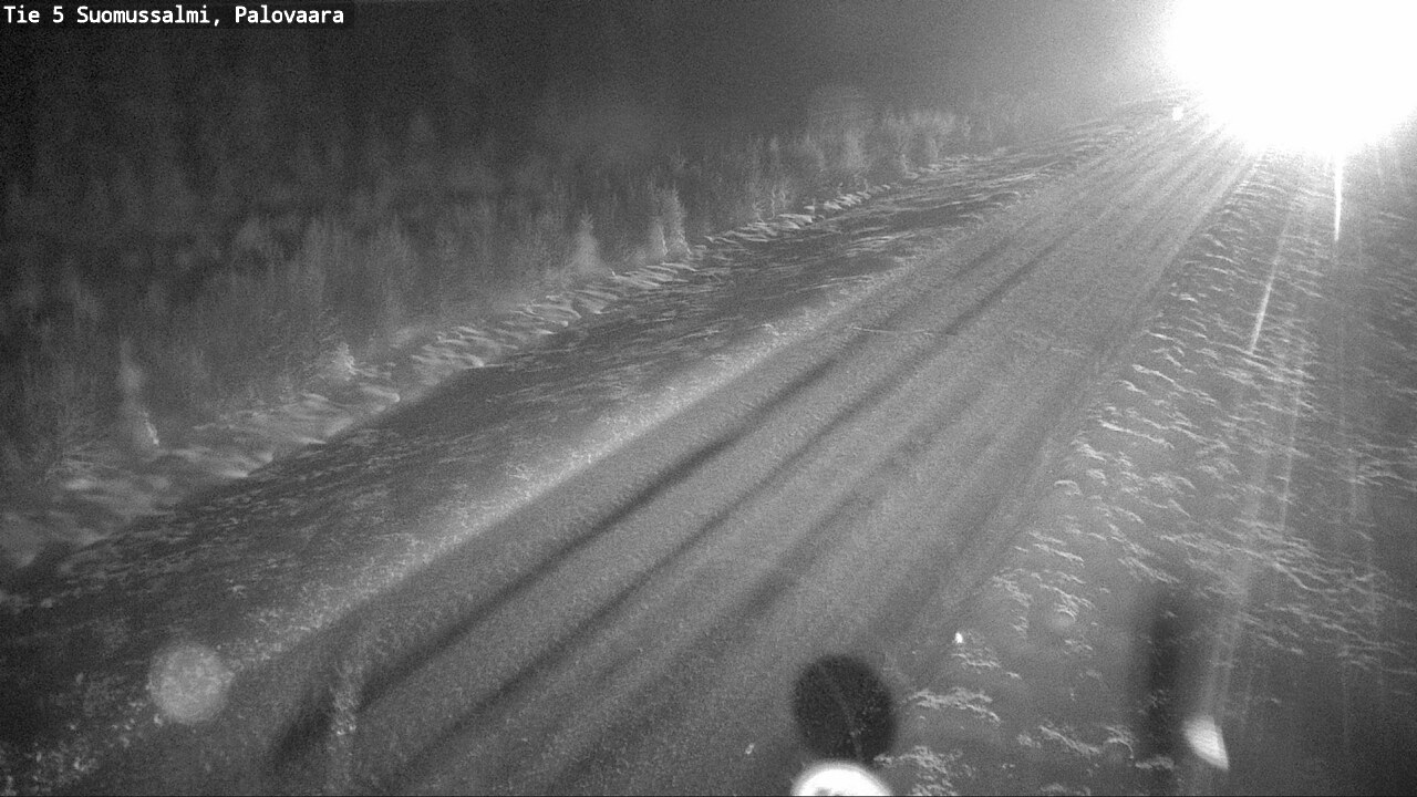 Weather Camera Image Road 5 Suomussalmi, Palovaara, Suomussalmi, Kainuu