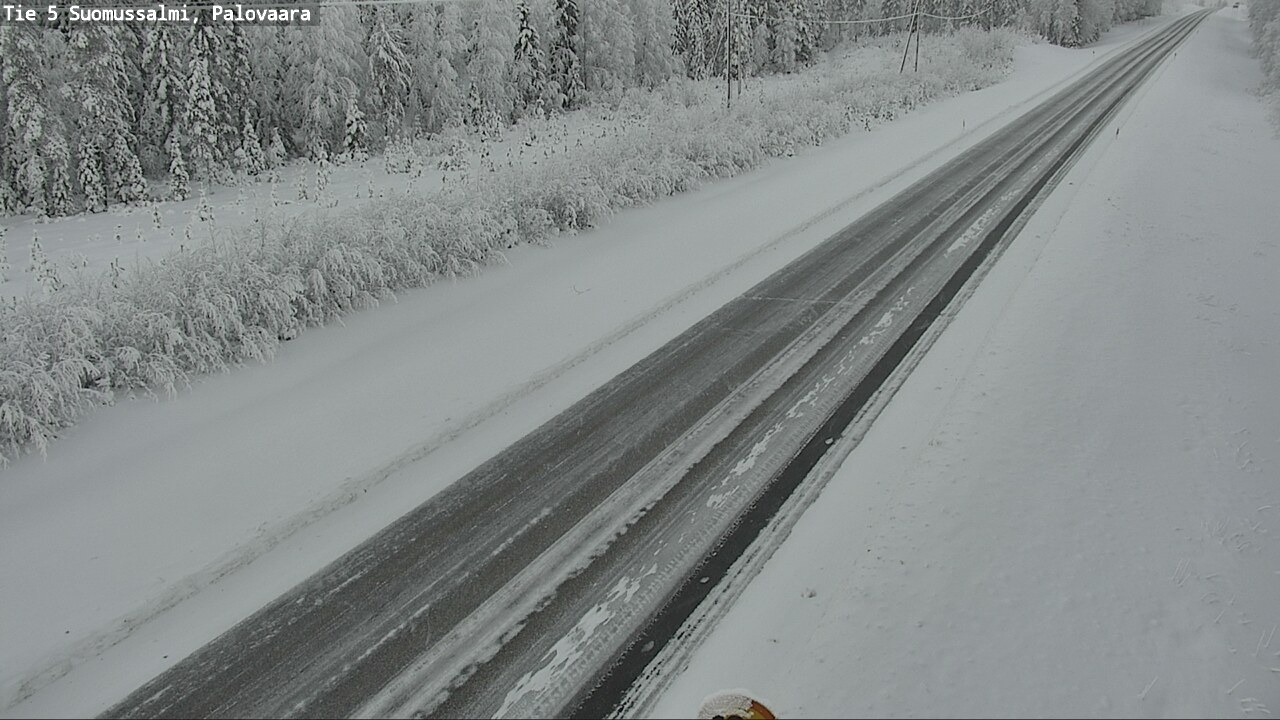 Kelikamerat Kuva Tie 5 Suomussalmi, Palovaara, Suomussalmi, Kainuu
